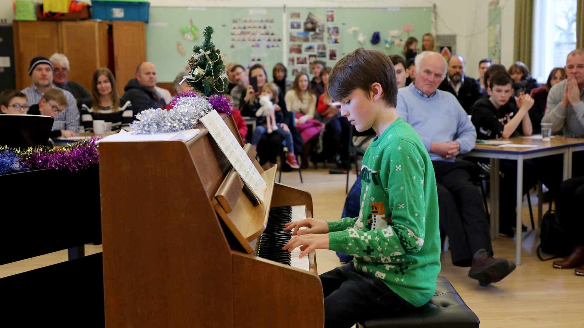 Successful piano students in Largs